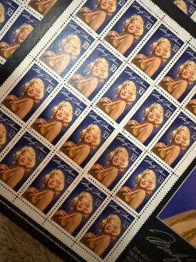 Stamps - Hollywood legends - Marilyn Monroe